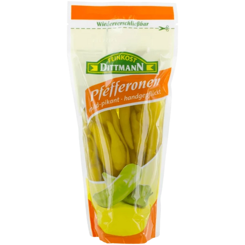Feinkost Dittmann Pfefferonen  csípős paprika 250 g
