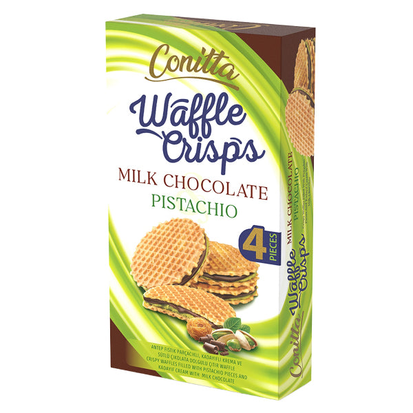 Conitta Waffel Crisps pisztáciás 4 db-os