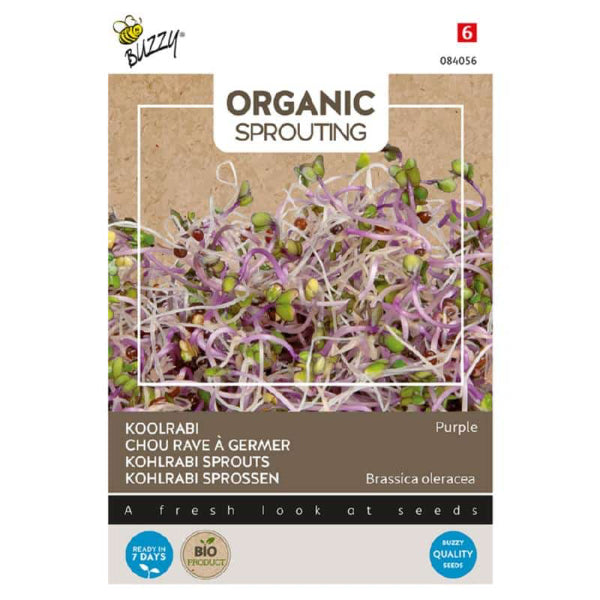 Organic Sprounting Karalábé BIO Kék Csíraneveléshez  Bz H