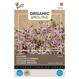 Organic Sprounting Karalábé BIO Kék Csíraneveléshez  Bz H