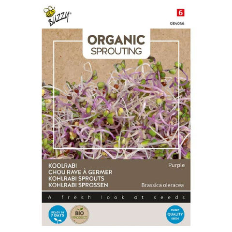 Organic Sprounting Karalábé BIO Kék Csíraneveléshez  Bz H