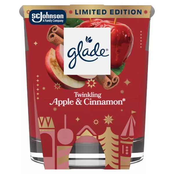Glade Illatgyertya Twinkling Apple & Cinnamon 112g