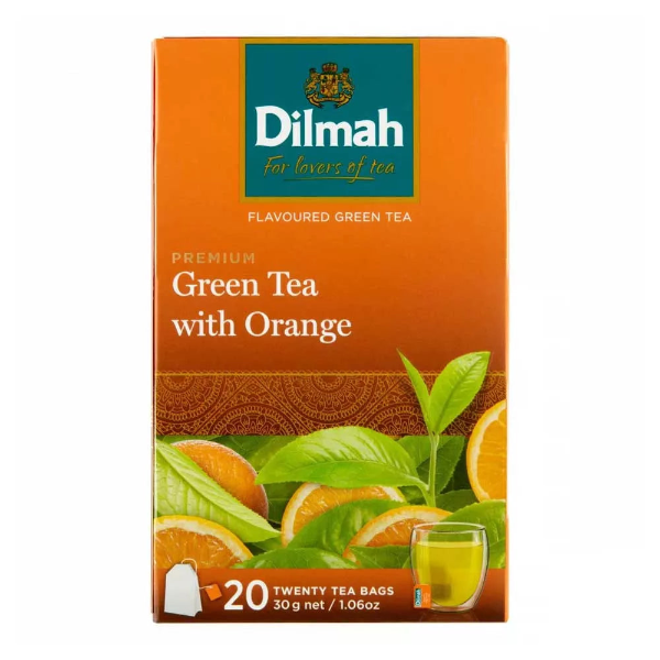 Dilmah Green with Orange Tea 20x1,5g