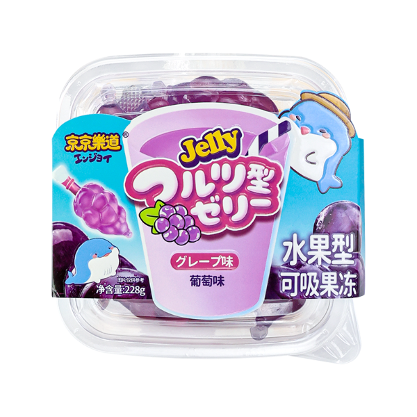 Ennjoi Gyümölcs alakú szőlőzselé 228g