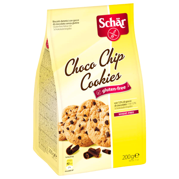 Dr. Schär csokis keksz, 200 g