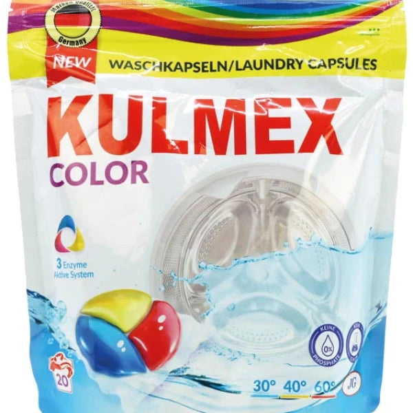 Kulmex mosótabletta  szines 20 db-os