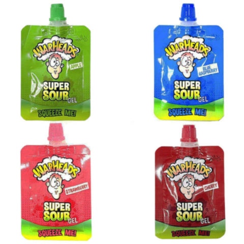 Warheads Savanyú Gél Apple 20 g