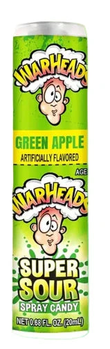 Warheads Super Sour Spray 20 g Zöld