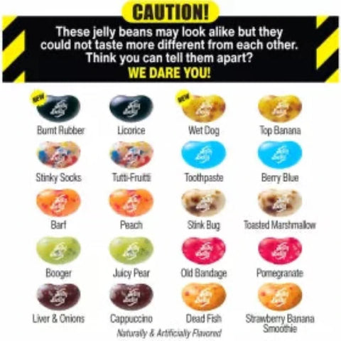 Jelly Belly BeanBoozled Weird Flavors 54g Furcsa ízek Mindenízű drazsé 7. széria
