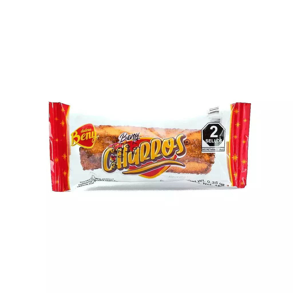 dulces Beny Churros Marshmallow 10 gr