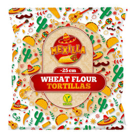 Mexilla Tortillas 25cm 1,08 kg