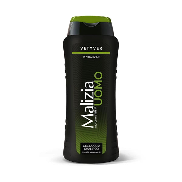 Malizia Uomo tusfürdő és sampon Vetyver 250 ml