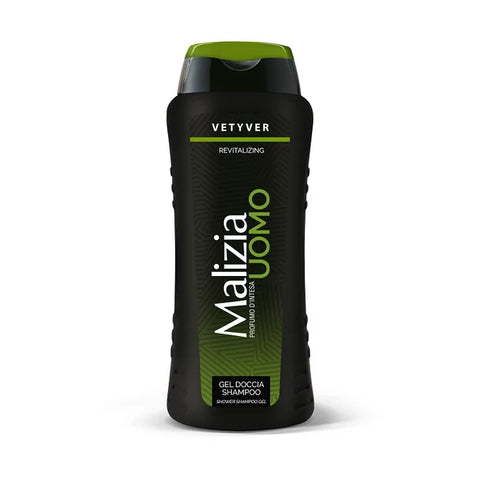 Malizia Uomo tusfürdő és sampon Vetyver 250 ml
