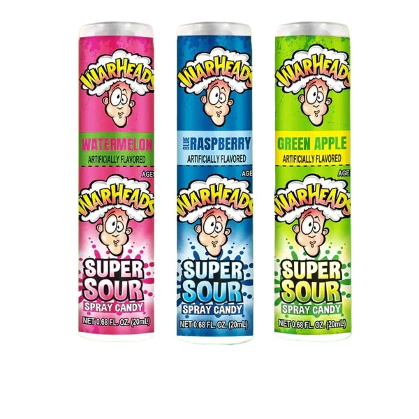 Warheads Super Sour spray 20 g Piros
