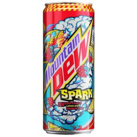 Mountain Dew Spark Lemon and Raspberry 330 ml