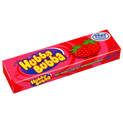 Hubba bubba eper izű rágogumi 5 db -os
