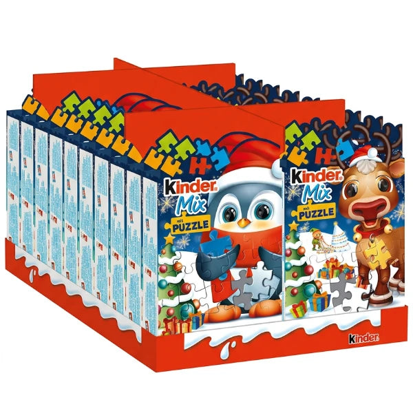 Kinder Mix mit Puzzle Karácsonyi kiadás 161g