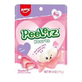 AMOS  PEELERZ GUMMY HEARTS 65 gr