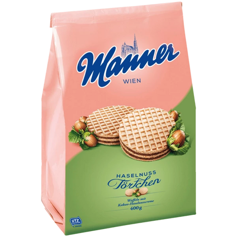 Manner mogyorós Tartlets 400g