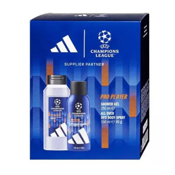 Adidas Ajándékcsomag UEFA Deo+Tusfűrdő