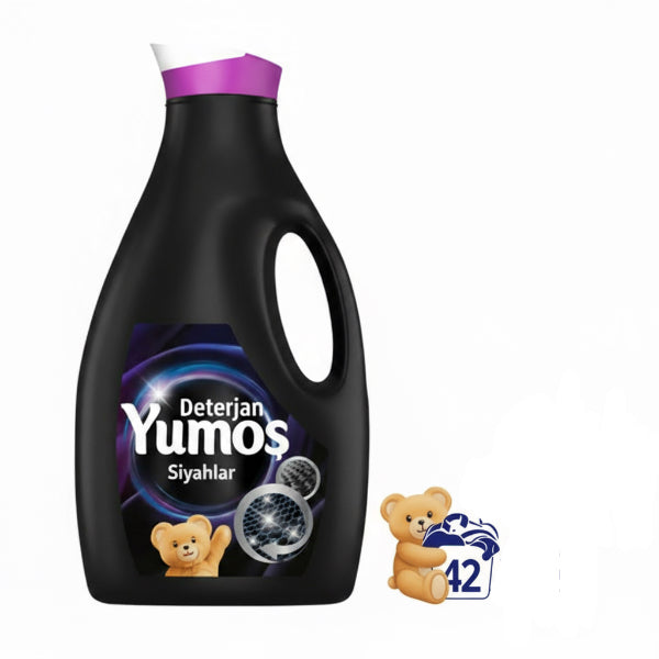 Yumos Pro Fiber Black folyékony mosószer 2,52l 42W