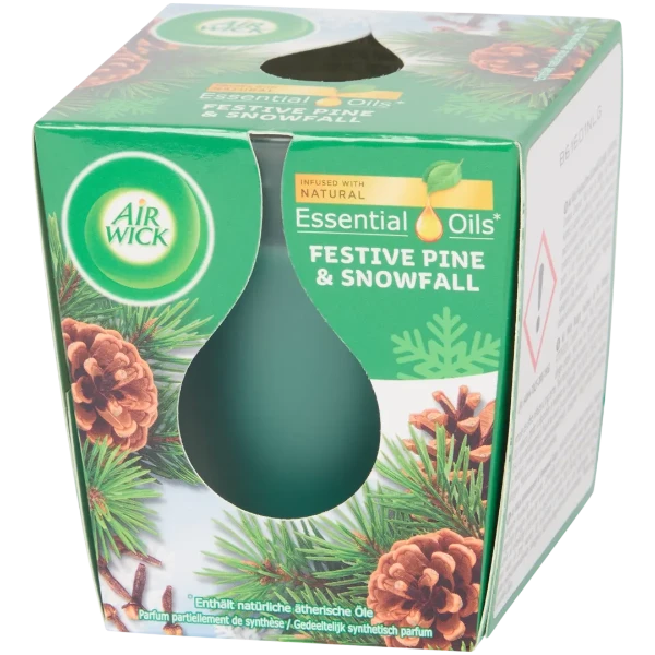Air Wick illatgyertya Festive Pine &Snowfall 105g