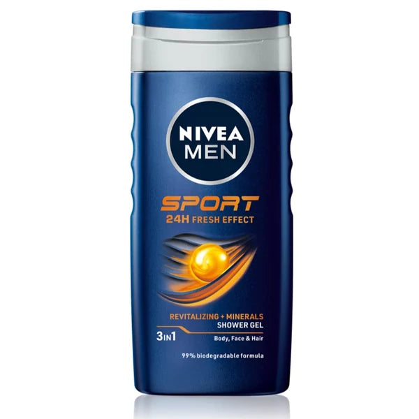 Nivea férfi tusfürdő Sport 250 ml
