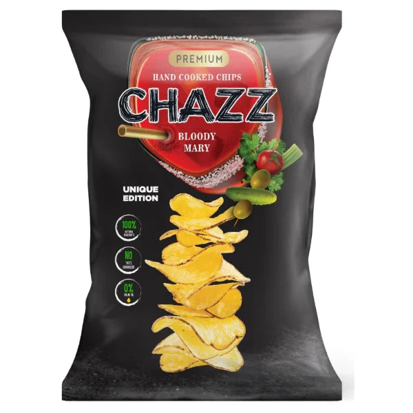 Chazz Bloody Mary burgonyachips 90g
