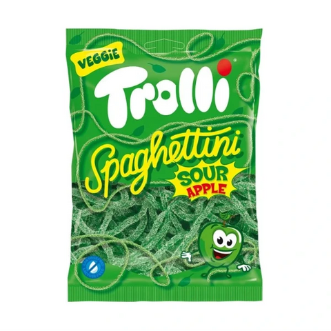 Trolli Spaghettini Sour Apple 100 gr