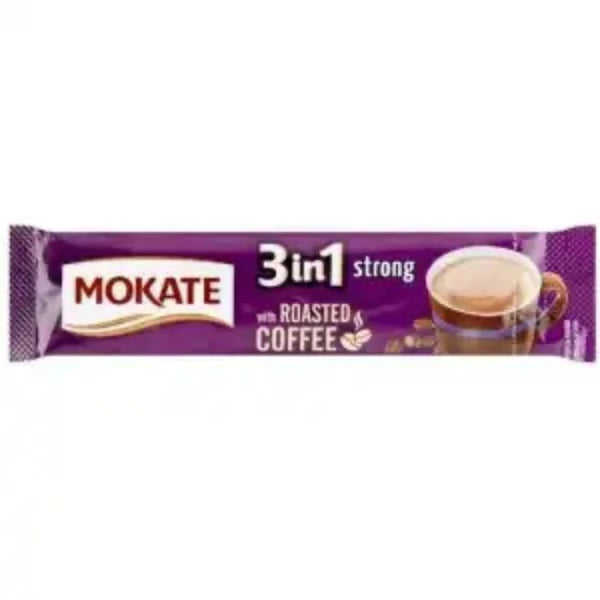 Mokate box 3in1 strong with roasted coffee 24x17g