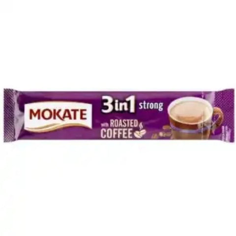 Mokate box 3in1 strong with roasted coffee 24x17g