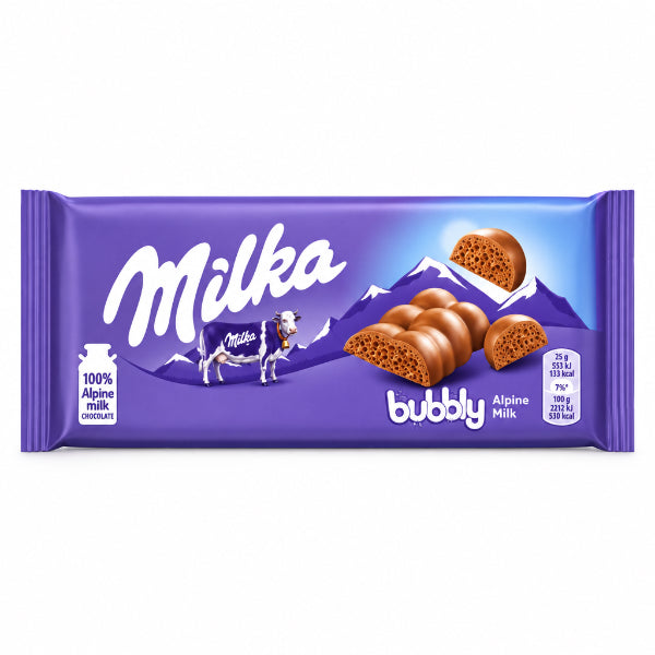 Milka bubbly tejcsokoládé 90g