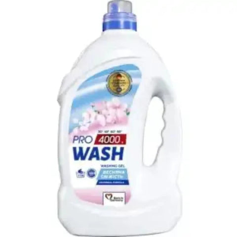 Pro 4000 Wash Spring Univerzális folyékony mosószer 4l, 114 mosás