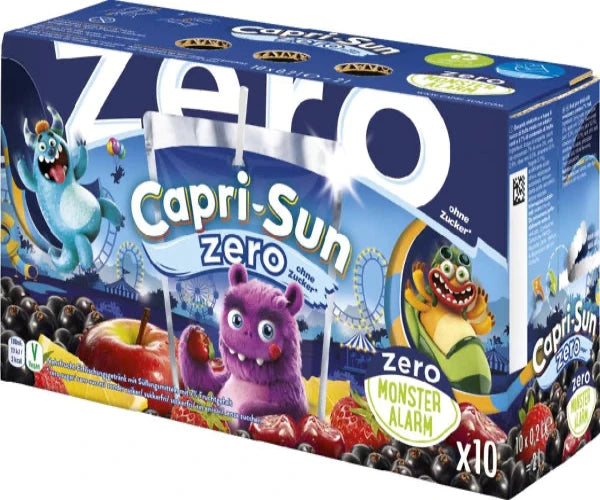 Capri-Sun Zero Monster alarm  x10