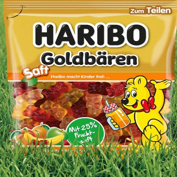 Haribo Juice Gold Bears, 160g-os