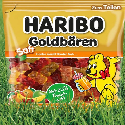 Haribo Juice Gold Bears, 160g-os