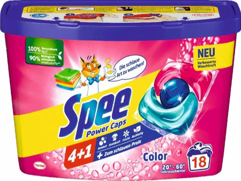 Spee power lágykapszula színes ruhákhoz 18 mosás, 216g