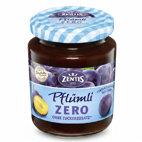 Zentis Szilvalekvár Zero Cukor 175gr