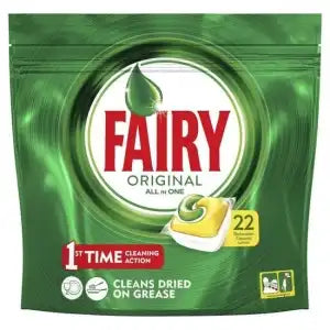Fairy Original mosogatógép kapszula, citrom, 22 mosás