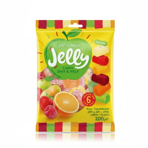 Roshen Zselé Mix, 200g, Gyümölcsízű,