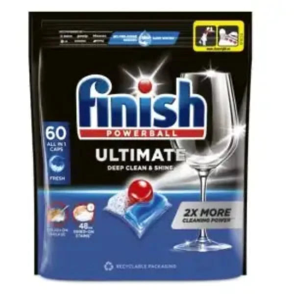 Finish Ultimate All in 1 mosogatógép kapszula, 60 mosás