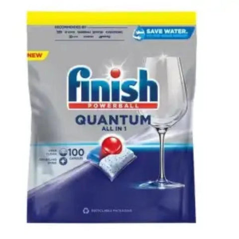 Mosogatógép mosogatógép kapszulák, Finish, Quantum All in 1, 100 db