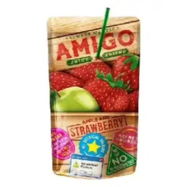 Amigo Juice Friend Alma és Eper 200 ml