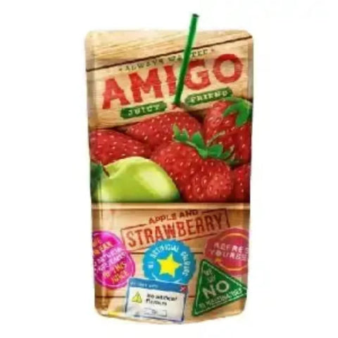 Amigo Juice Friend Alma és Eper 200 ml