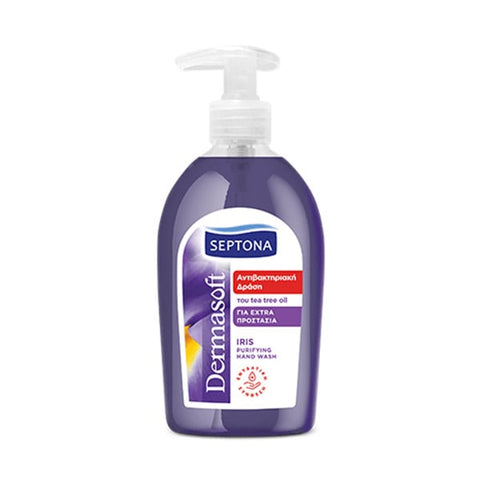 Septona Dermasoft folyékony antibakteriális kézmosó írisz illattal, 600ml
