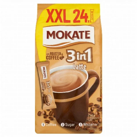 Mokate instant kávé 3in1 XXL Latte 24x15g
