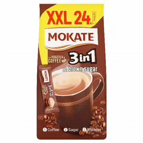 Mokate instant kávé 3in 1 XXL Barnacukros 20+4x17g