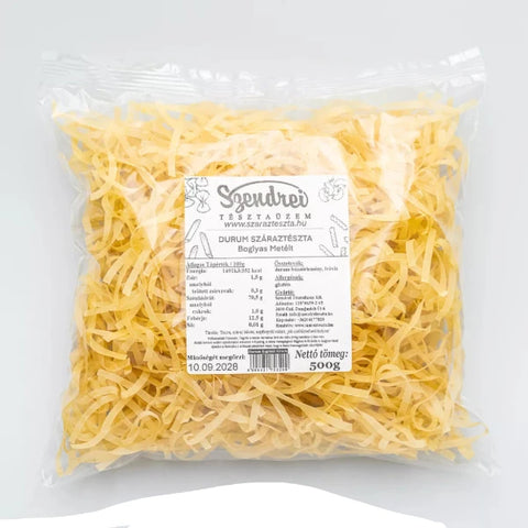 Durum Szendrei Boglyas Metélt Száraztészta 500gr.