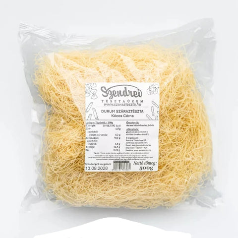 Durum Szendrei Kócos Cérna Száraztészta 500gr.