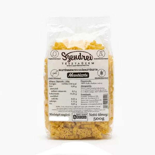 Gluténmentes Mesetészta 500gr. - Szendrei Száraztészta